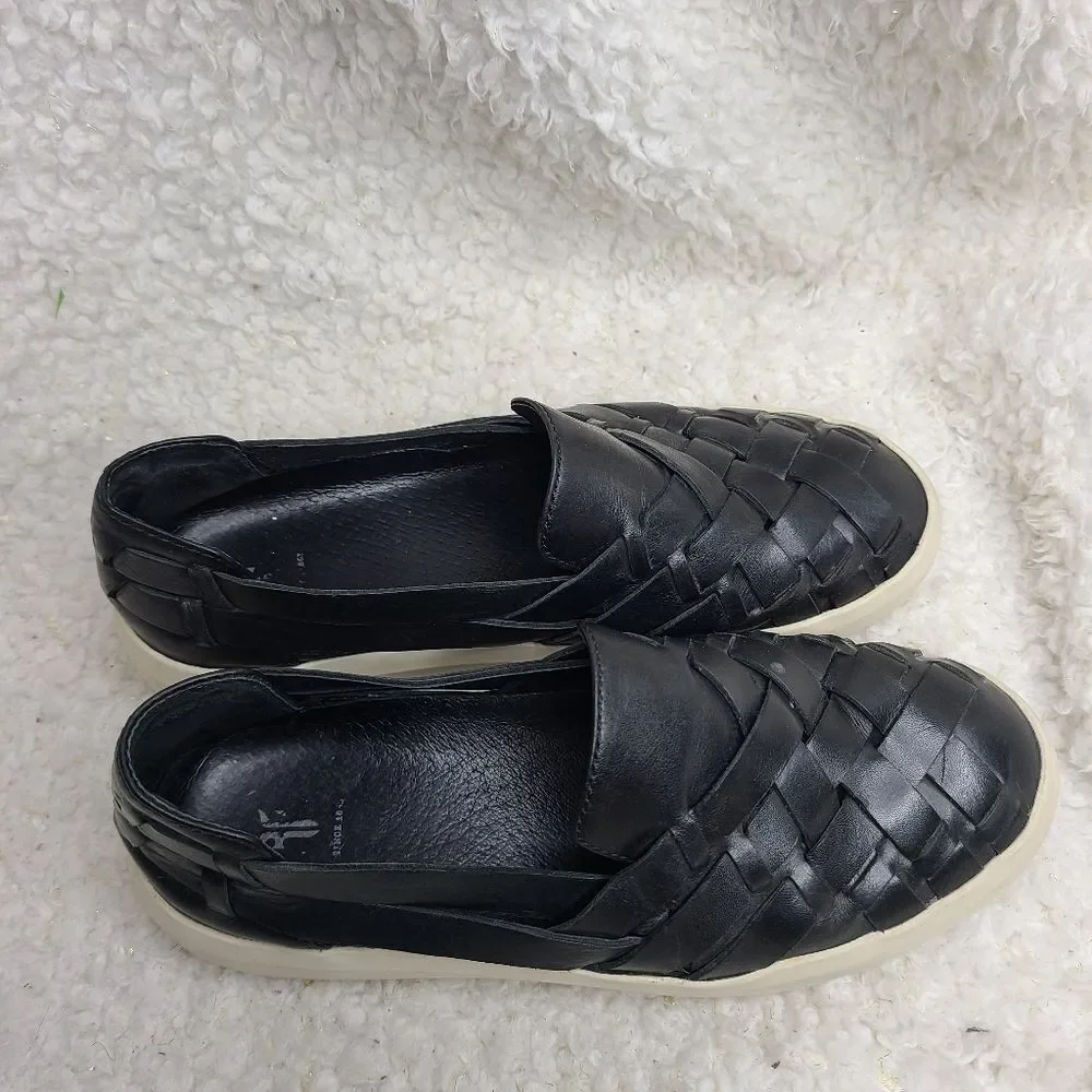 Frye black Brea Huarache Slip On sneaker shoes sz 6‎